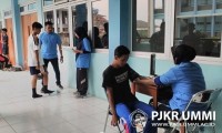 Calon Mahasiswa Pjkr Fkip UMMI Jalani Tes Kesehatan Dan Keterampilan